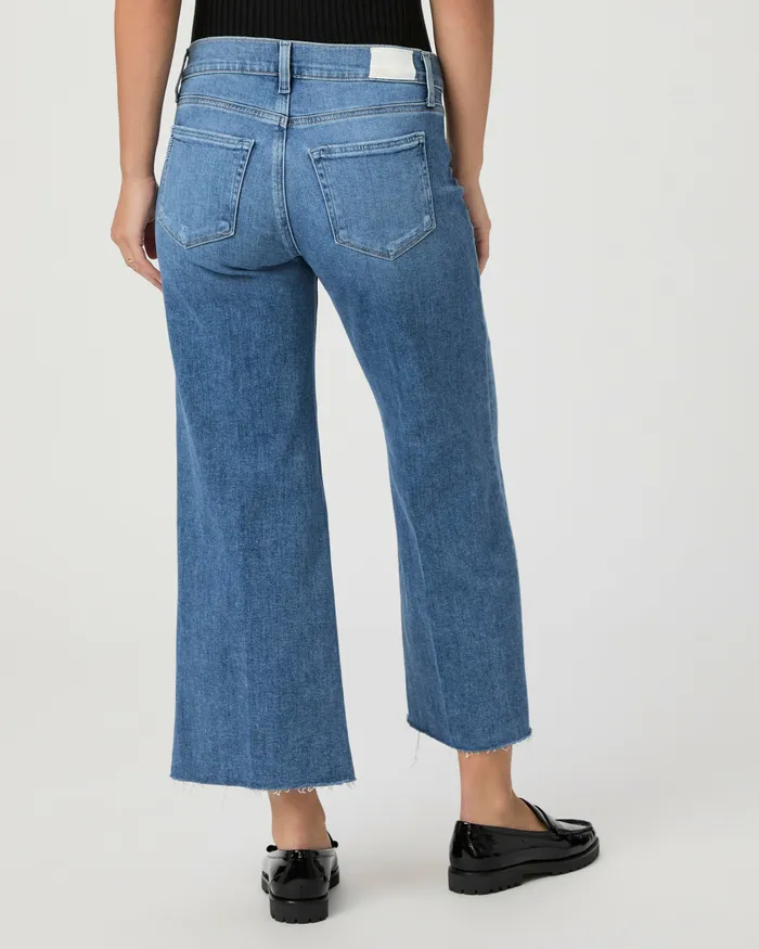 Women Wide Leg PAIGE Anessa Maternity Wide Leg Jean 8211 Rock Show Distressed Women Wide Leg PAIGE Anessa Maternity Wide Leg Jean 8211 Rock Show Distressed