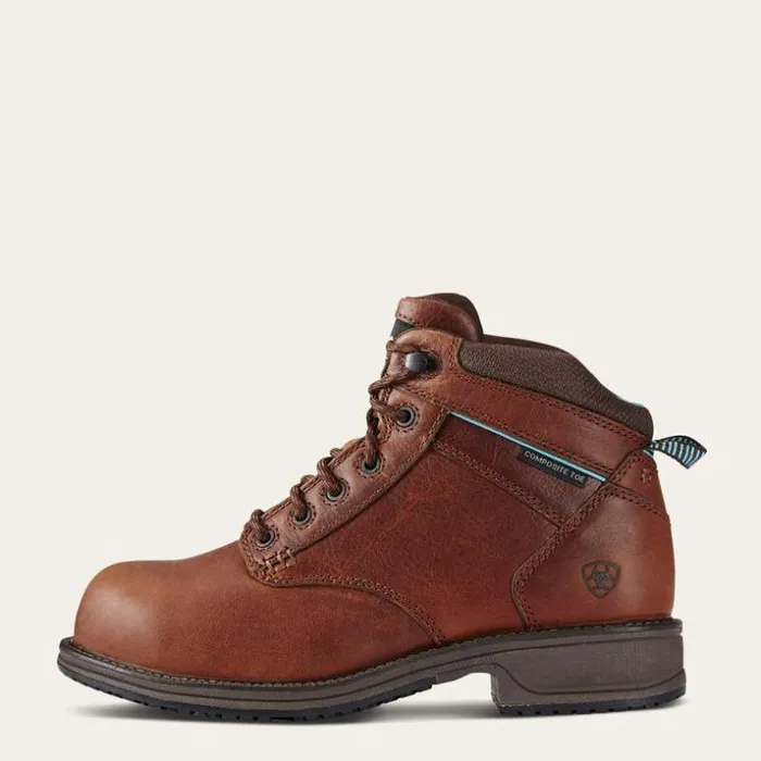 Work Boots and Shoes Women Ariat Casual Work Mid Lace SD Composite Toe Work Boot Nutty Brown Work Boots and Shoes Women Ariat Casual Work Mid Lace SD Composite Toe Work Boot Nutty Brown