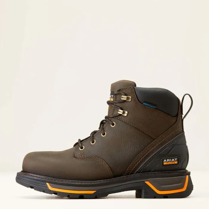 Work Boots Men Ariat Big Rig 6034 Waterproof Work Boot Iron Coffee Work Boots Men Ariat Big Rig 6034 Waterproof Work Boot Iron Coffee