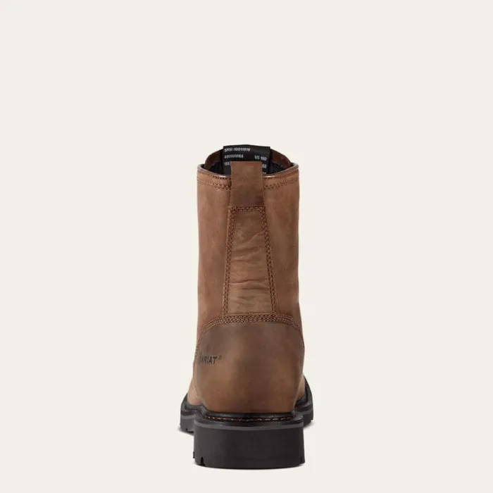 Work Boots Men Ariat Cascade 8034 Wide Square Toe Steel Toe Work Boot Alamo Brown Work Boots Men Ariat Cascade 8034 Wide Square Toe Steel Toe Work Boot Alamo Brown