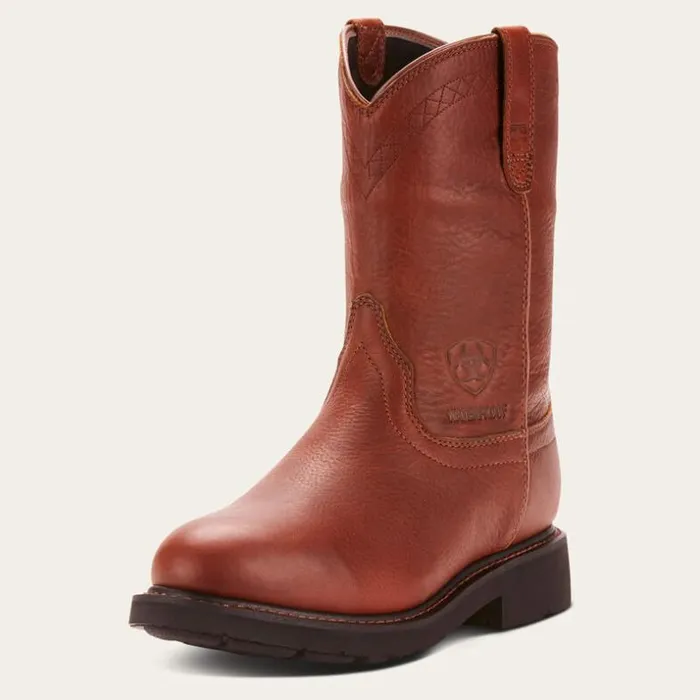 Work Boots Men Ariat Sierra Waterproof Work Boot Sunshine