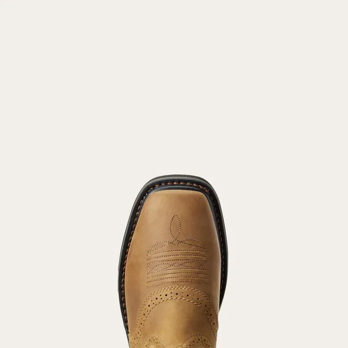 Work Boots Men Ariat Sierra Wide Square Toe Work Boot Aged Bark Work Boots Men Ariat Sierra Wide Square Toe Work Boot Aged Bark