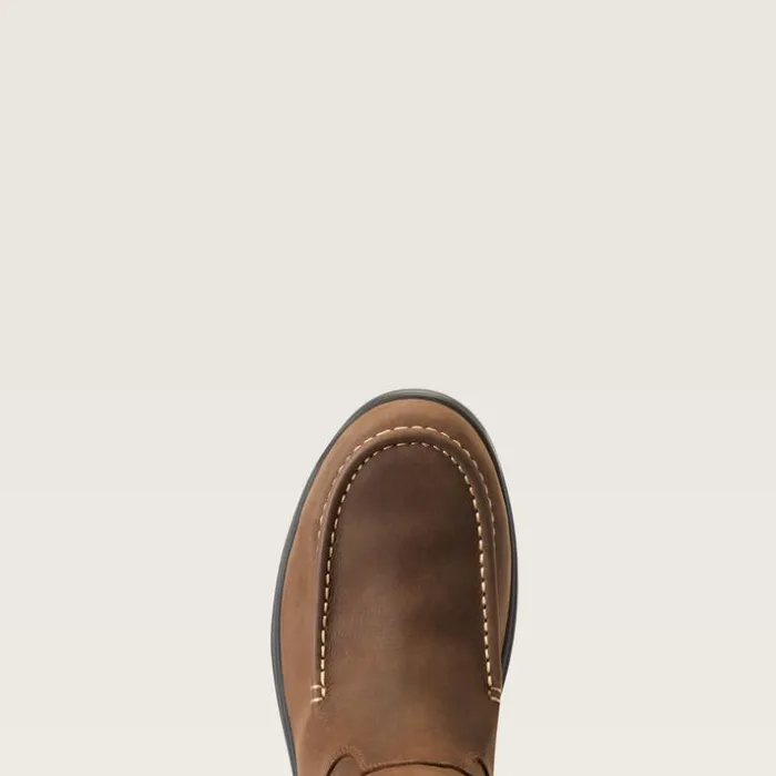 Work Boots Men Ariat Turbo Moc Toe Waterproof Carbon Toe Work Boot Mocha Work Boots Men Ariat Turbo Moc Toe Waterproof Carbon Toe Work Boot Mocha