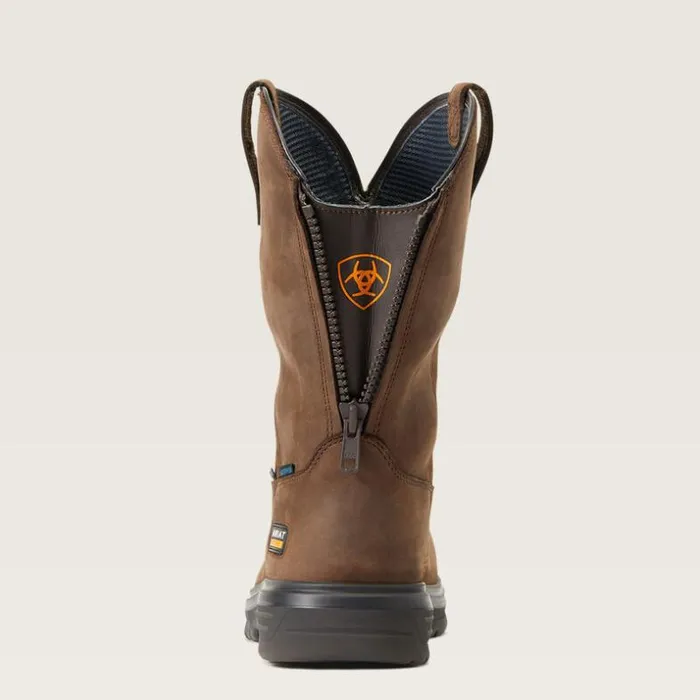 Work Boots Men Ariat Turbo Moc Toe Waterproof Carbon Toe Work Boot Mocha Work Boots Men Ariat Turbo Moc Toe Waterproof Carbon Toe Work Boot Mocha