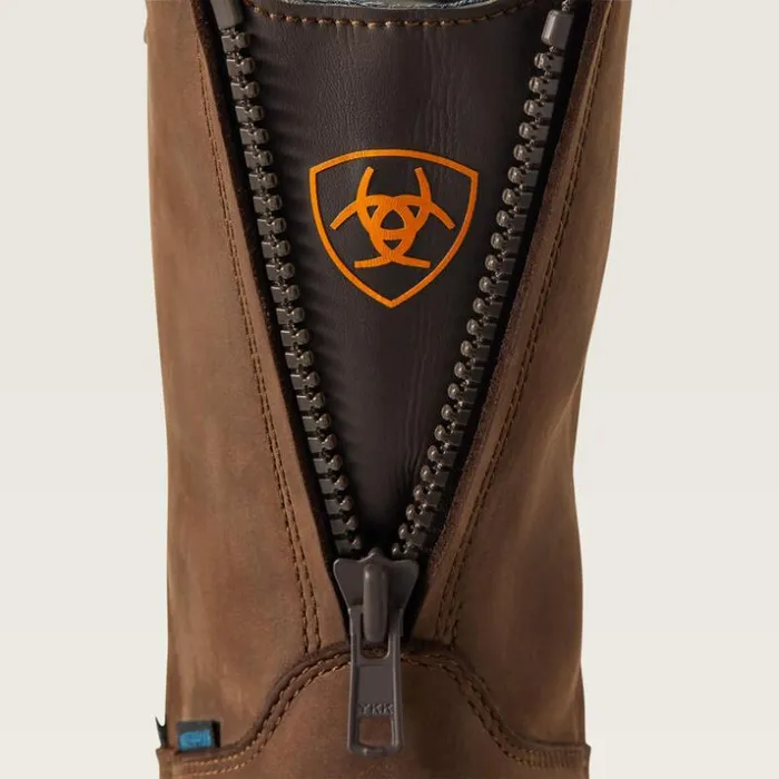 Work Boots Men Ariat Turbo Moc Toe Waterproof Carbon Toe Work Boot Mocha Work Boots Men Ariat Turbo Moc Toe Waterproof Carbon Toe Work Boot Mocha