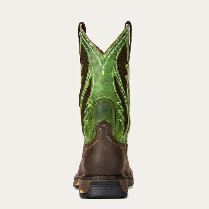 Work Boots Men Ariat WorkHog Wide Square Toe VentTEK Composite Toe Work Boot Bruin Brown Work Boots Men Ariat WorkHog Wide Square Toe VentTEK Composite Toe Work Boot Bruin Brown