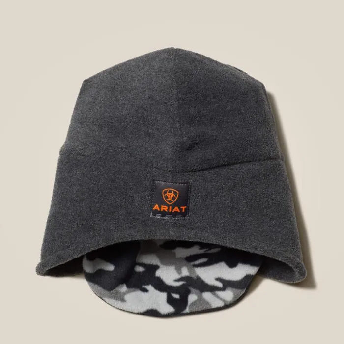 Workwear Men Ariat Rebar 2in1 Cap Charcoalblack Camo