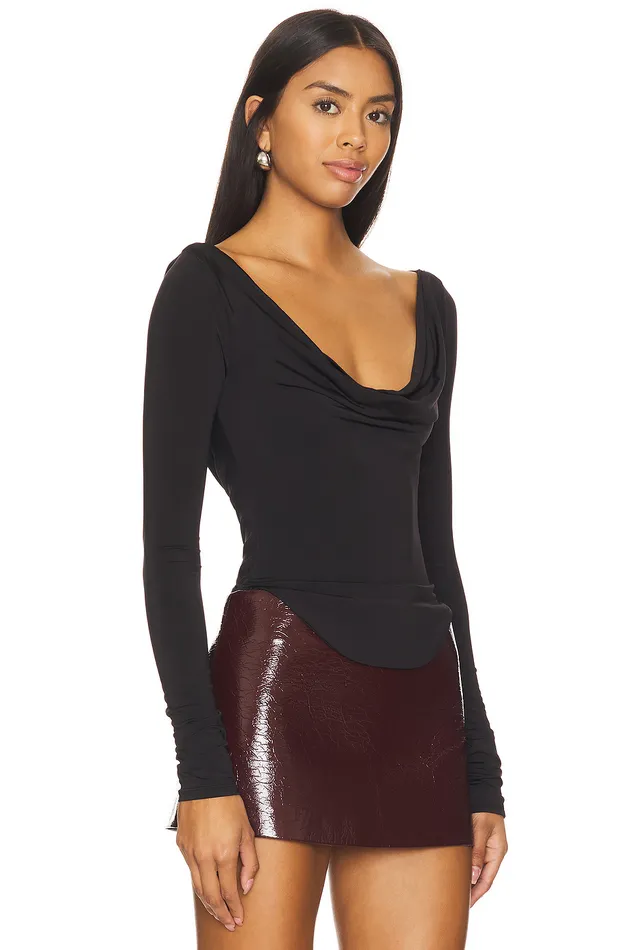 Xander Top Black Women Lovers and Friends Tops Xander Top Black Women Lovers and Friends Tops