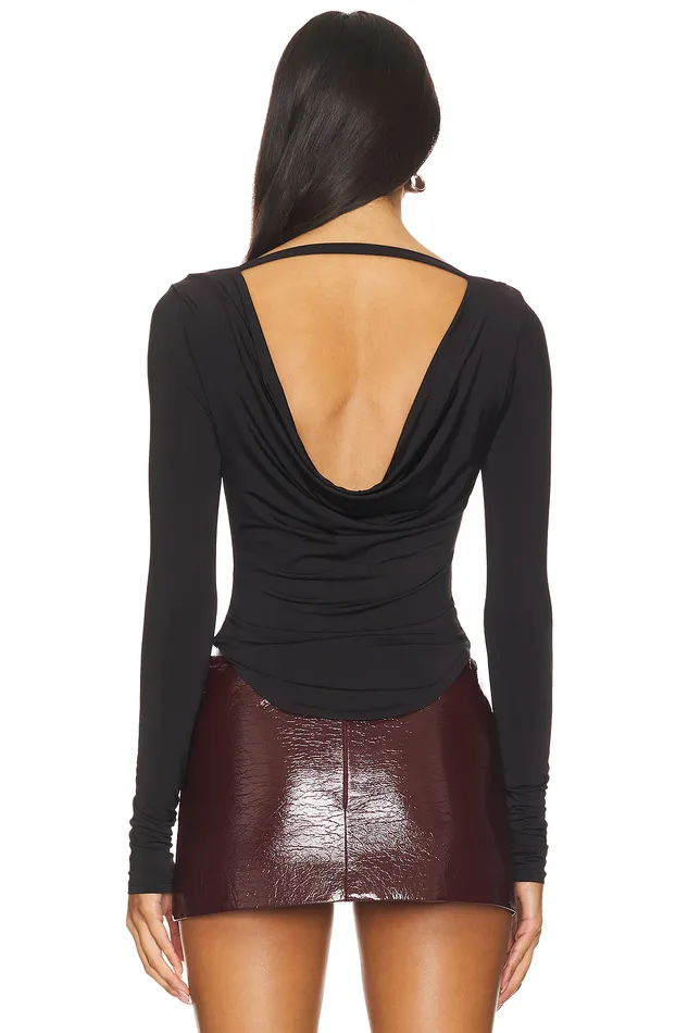 Xander Top Black Women Lovers and Friends Tops Xander Top Black Women Lovers and Friends Tops