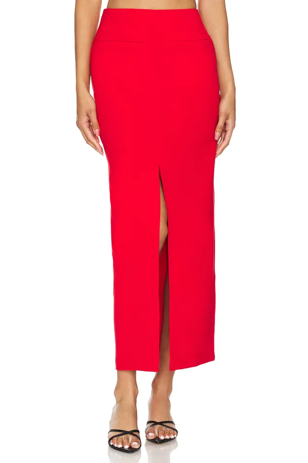 Zinnia Skirt Red Women Lovers and Friends Skirts