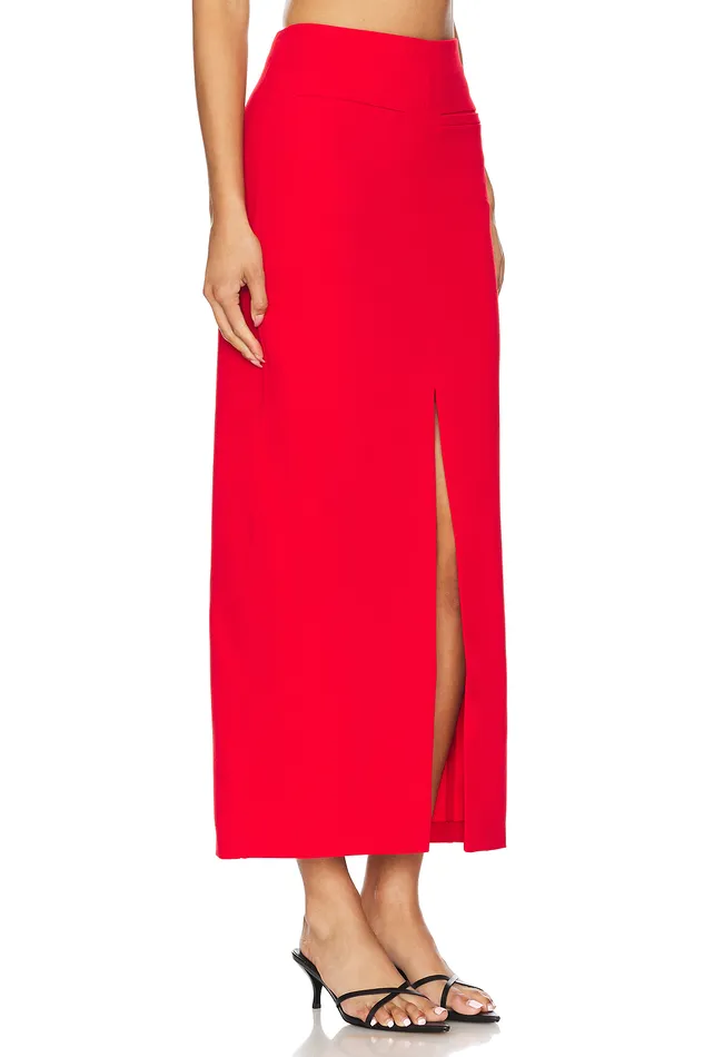 Zinnia Skirt Red Women Lovers and Friends Skirts